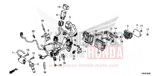 WIRE HARNESS (CRF250RJ) CRF250RJ de 2018